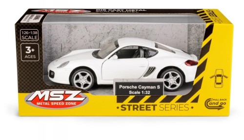 Porsche Cayman S White, MSZ