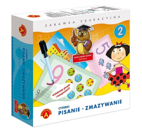 Pisanie zmazywanie 2 Cyferki ALEX, Alexander