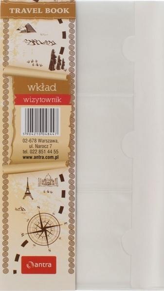 Wkład - Podróżnik koperta na wizytówki, Antra