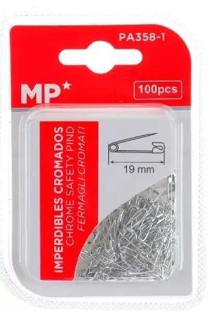 Agrafki srebrne 19mmx100szt, MP Main Paper