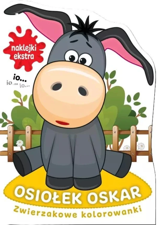 Zwierzakowe kolorowanki. Osiołek Oskar