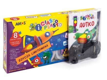 CiastoPlasto z pozwoziem autka AMOS, Amos