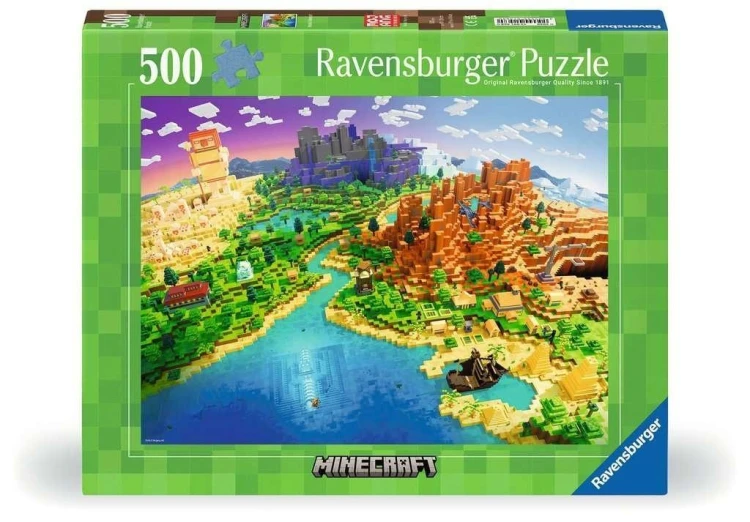 Puzzle 500 Minecraft, Ravensburger