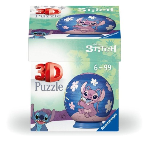 Puzzle 3D Kula: Stitch 2, Ravensburger