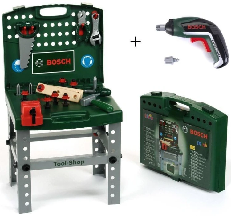 Warsztat Bosch walizkowy z wkrętarką Ixolino