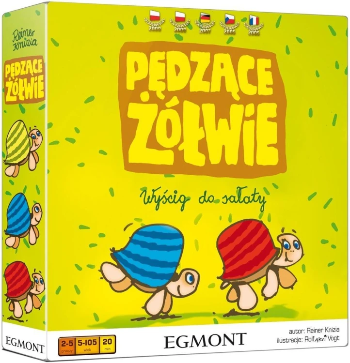 Pędzące żółwie, Egmont