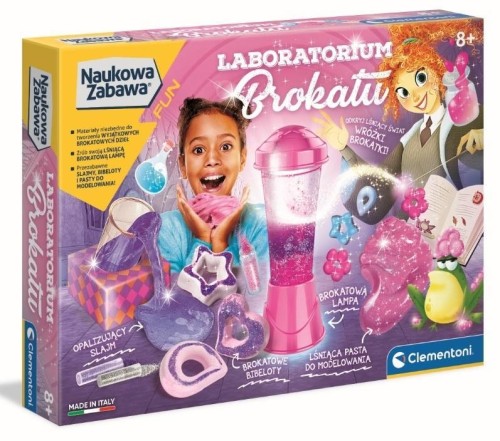 Naukowa zabawa. Laboratorium Brokatu, Clementoni