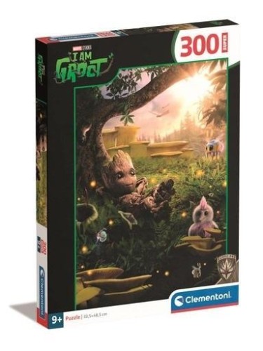 Puzzle 300 Super I am Groot, Clementoni