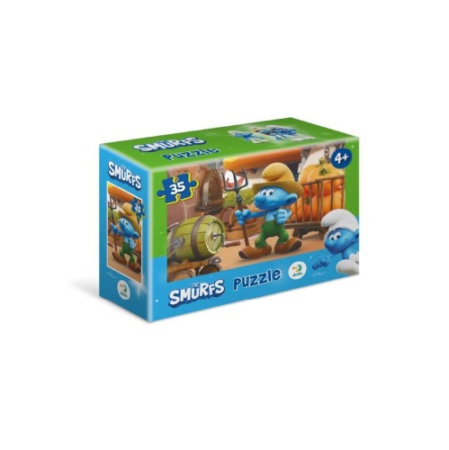 Puzzle mini 35 Smerfy Farmer z dyniami, Dodo