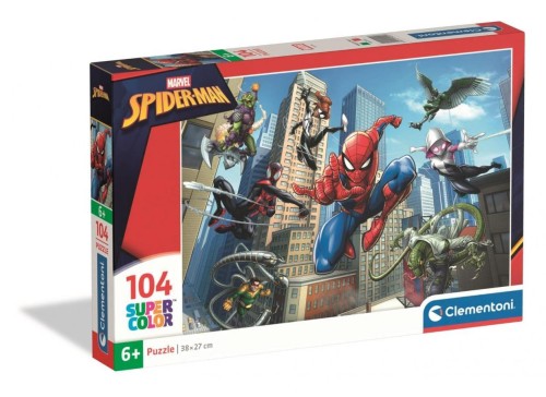 Puzzle 104 Spider-Man, Clementoni