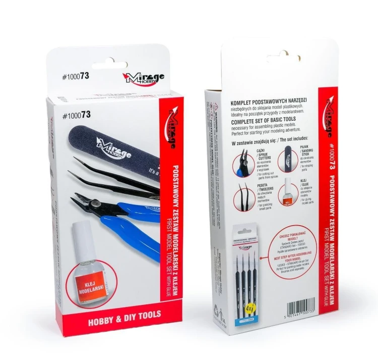 Podstawowy zestaw narzędzi modelarskich