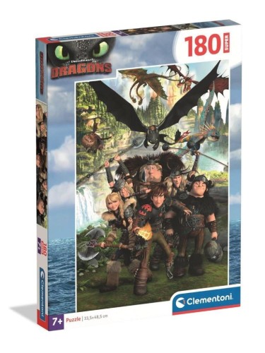 Puzzle 180 Super How To Train Your Dragon
