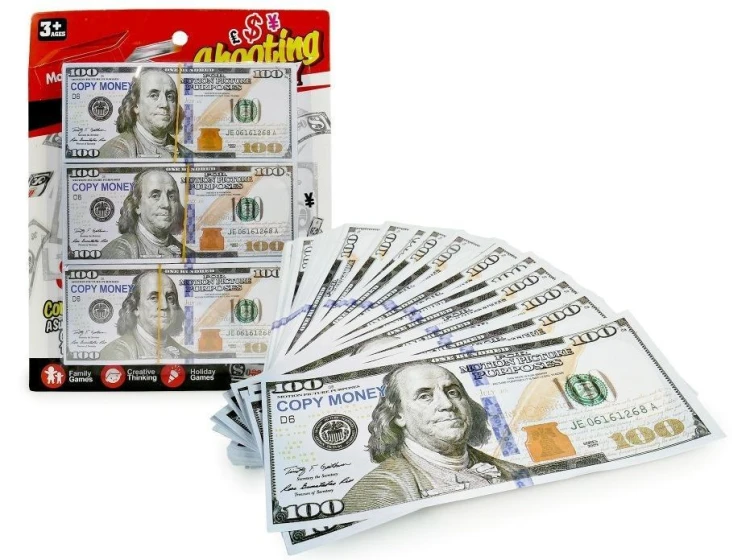 Banknoty do zabawy, Artyk