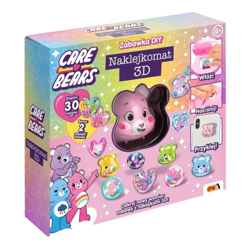 Naklejkomat 3D Care Bears, EPEE