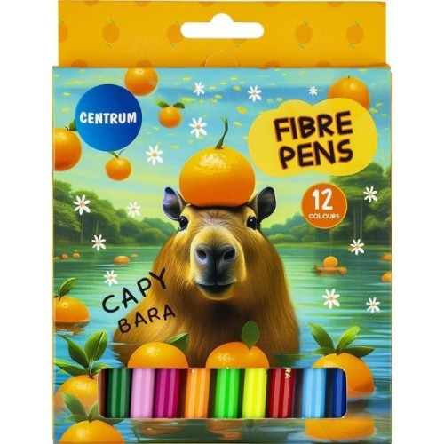 Flamastry Kapibara 12kol 80125, Centrum