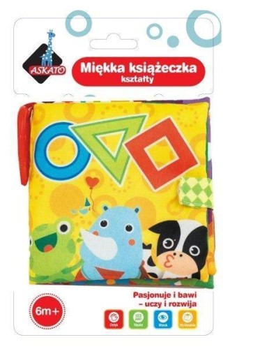 Miękka książeczka Kształty, Askato