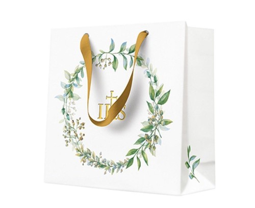 Torebka prezentowa Komunia 17x17x6cm, PAW