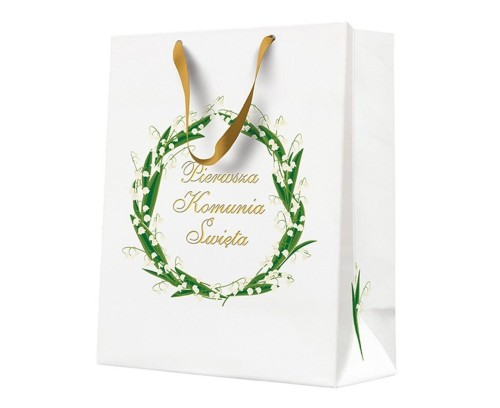 Torebka prezentowa Komunia 26,5x33,5x13cm