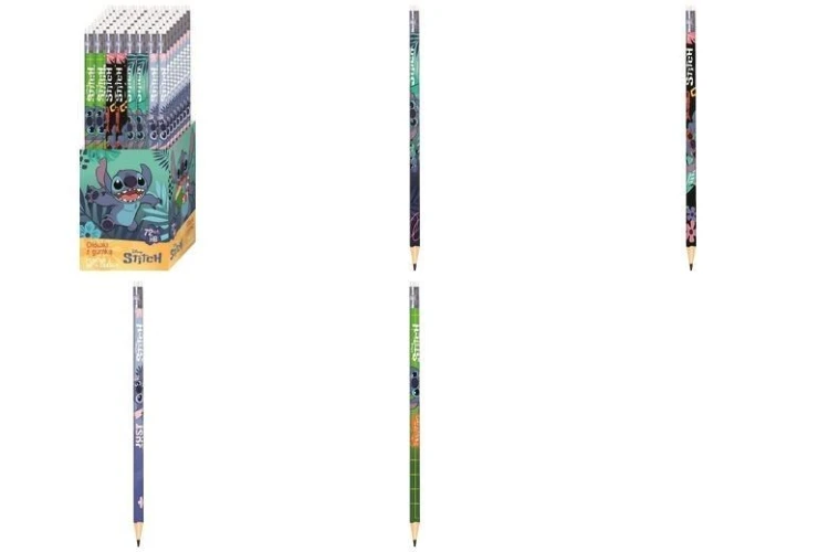 Ołówki z gumką HB Stitch tuba (72szt), ST-MAJEWSKI