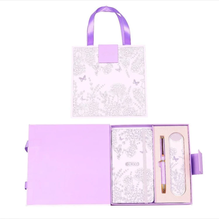 Zestaw prezentowy z długopisem Premium fiolet