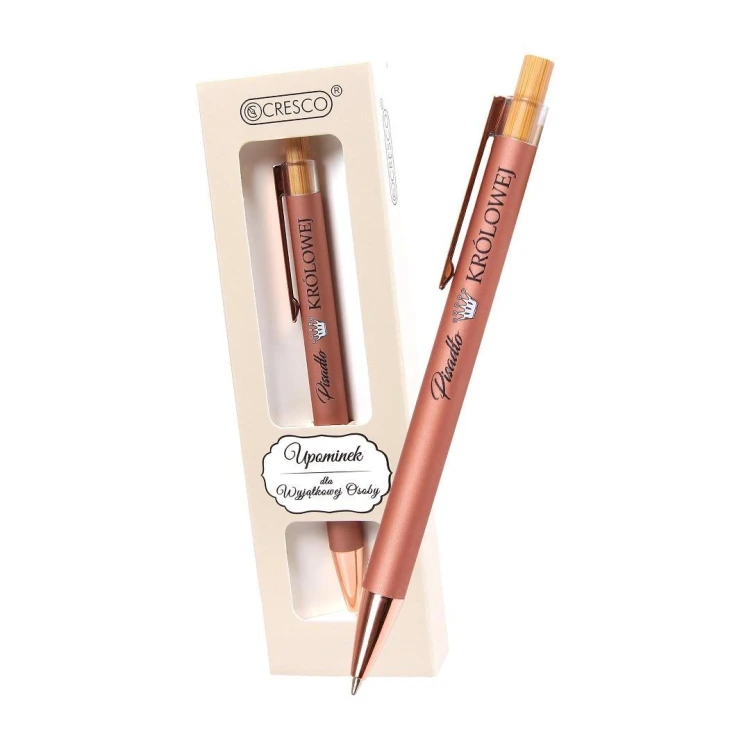 Długopis na Dzień Kobiet - Pisadło Królowej w etui