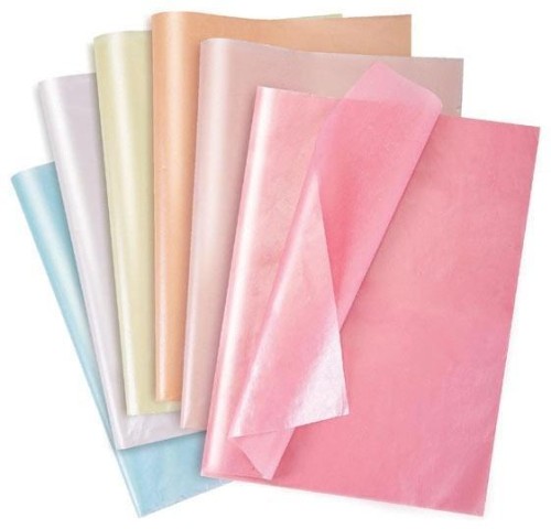 Bibuła pastelowa perłowa 50x35cm 30arkuszy