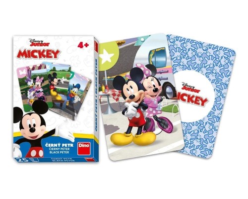 Myszka Miki i Minnie Karty do gry Czarny Piotruś