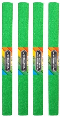 Bibuła marszczona 23 zielona (10szt), STARPAK