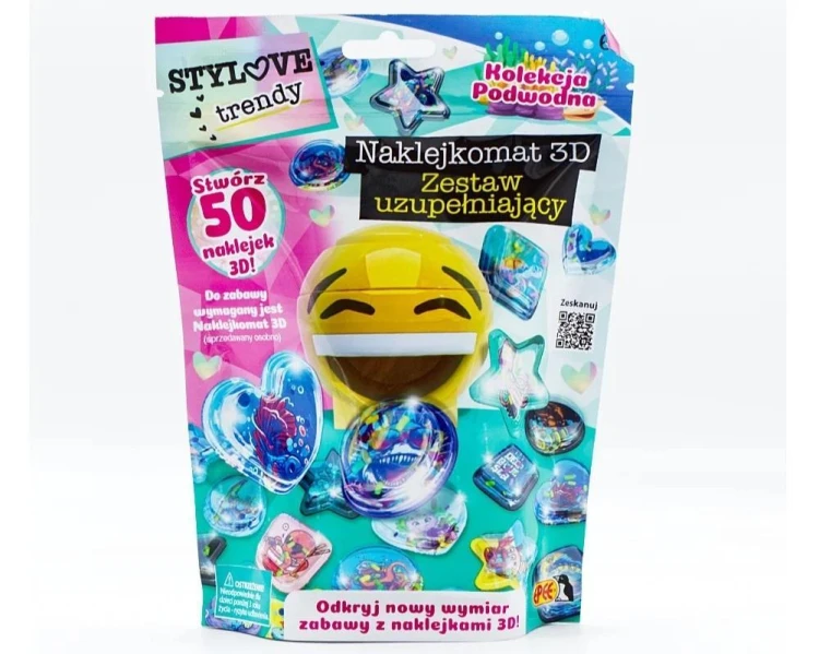 Naklejkomat 3D - kolekcja Podwodna, EPEE