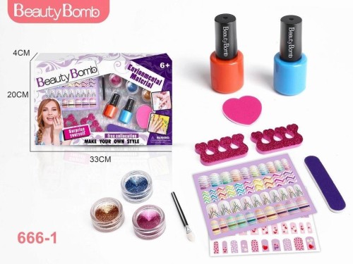 Zestaw do malowania paznokci, Maksik