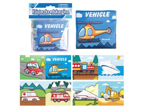 Książeczka malucha e-edu pojazdy, Artyk