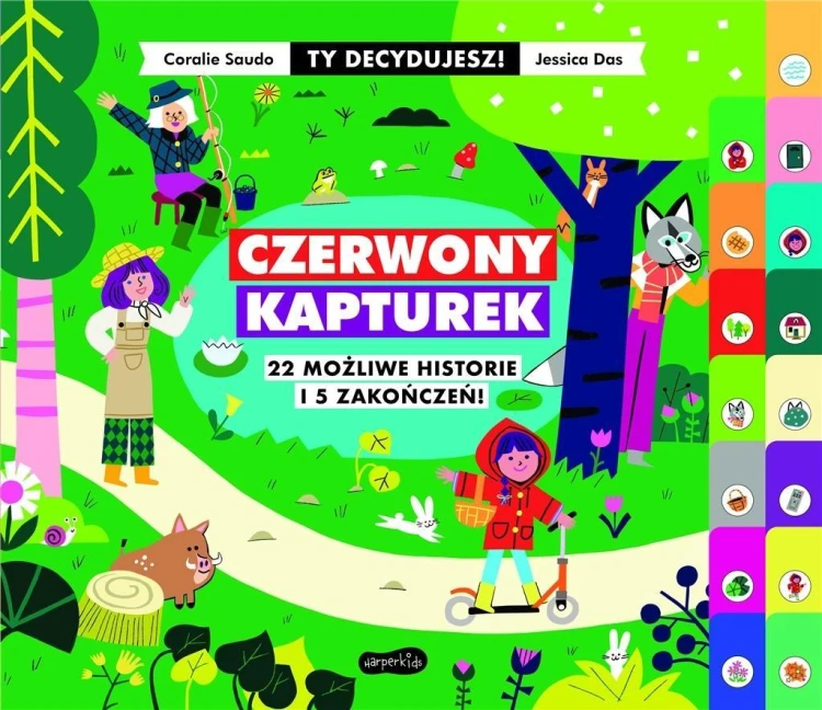 Ty decydujesz. Czerwony Kapturek, Coralie Saudo