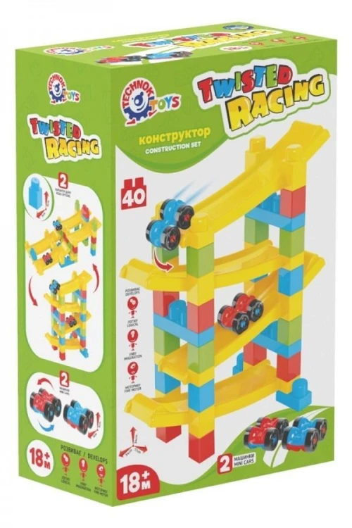 Zakręcony tor wyścigowy 40el, Technok