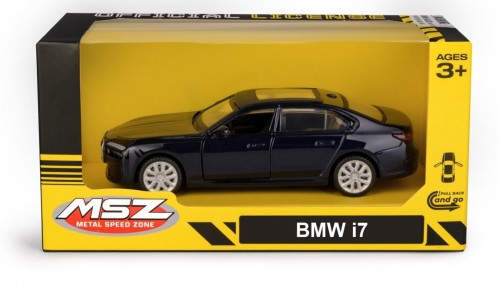 BMW i7 Silver Bluer, MSZ