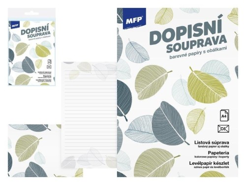 Papeteria lux 5+10 kwiaty, MFP