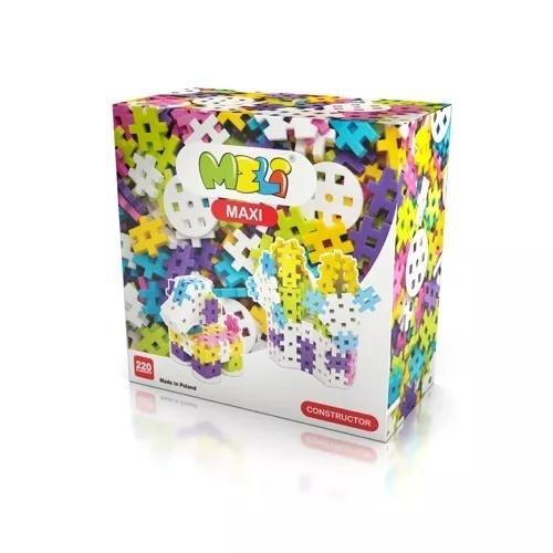 Klocki Meli Maxi Pink Constructor 220szt, Meli