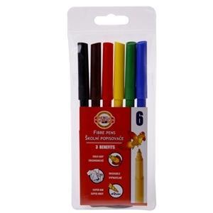 Flamastry 6 kolorów, Koh-I-Noor