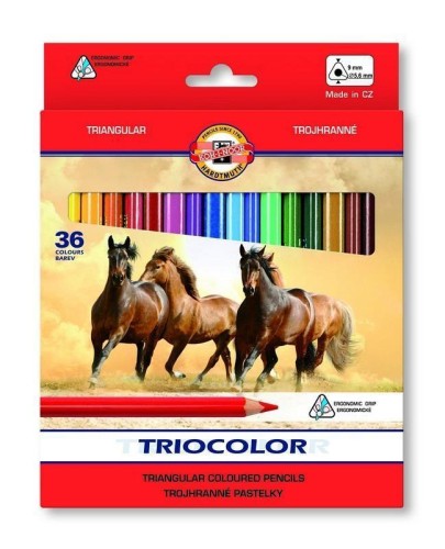 Kredki Triocolor 36 kolorów, Koh-I-Noor