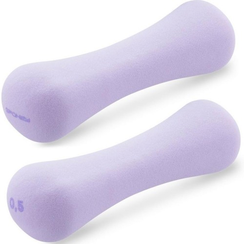 Zestaw hantli 2x0,5kg Bone fiolet