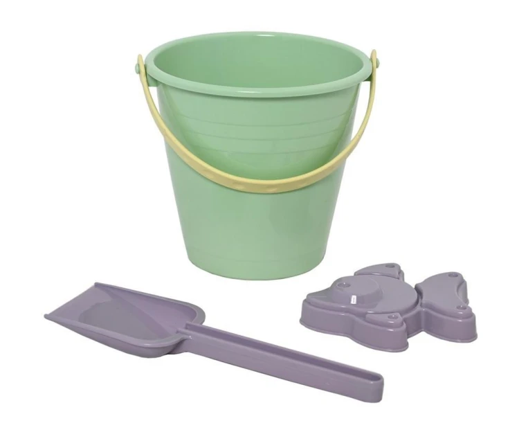 Wiaderko 1,2l z łopatką i foremkami, Plasto