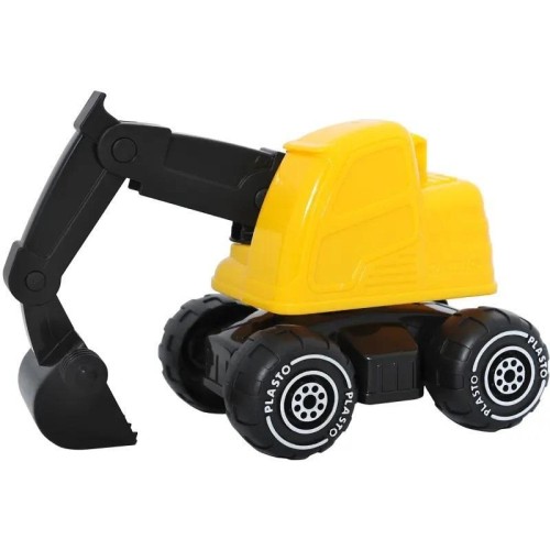 Koparka 25cm żółta, Plasto