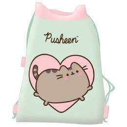 Worek na obuwie Pusheen mint