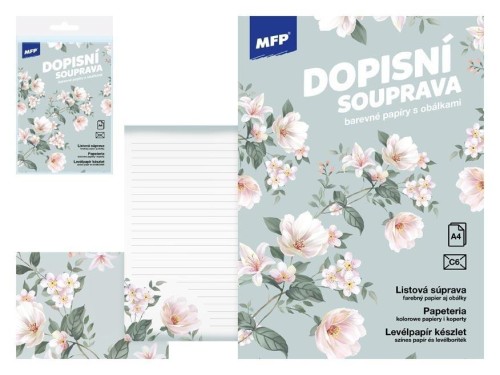 Papeteria lux 5+10 kwiaty, MFP