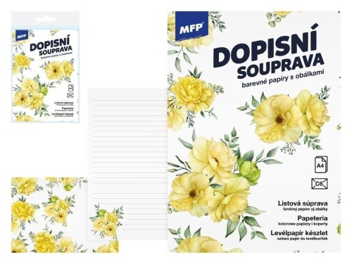 Papeteria lux 5+10 kwiaty, MFP