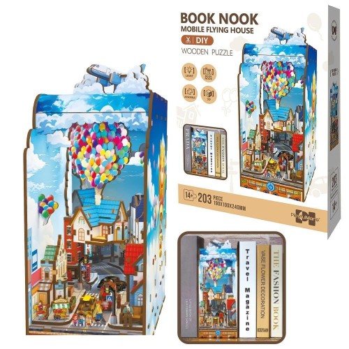 Książkowy zakątek latający domek, Askato