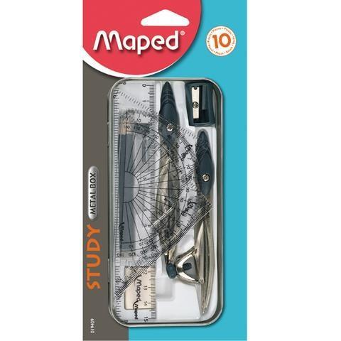 Cyrkiel Study 10 elementów MAPED, Maped