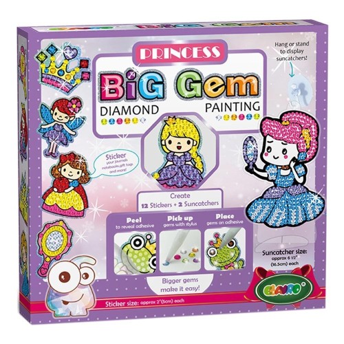 Wyklejanie diamencikami - księżniczki, Askato