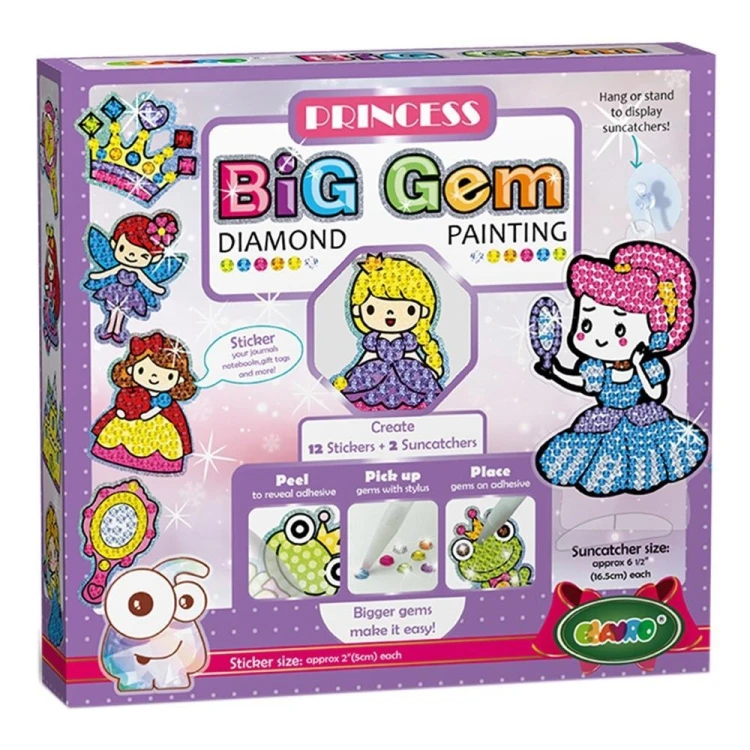 Wyklejanie diamencikami - księżniczki, Askato