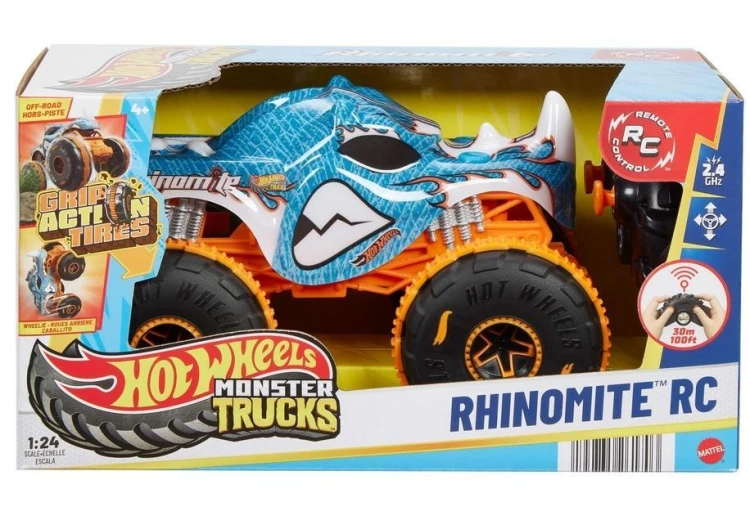 Hot Wheels Monster Trucks R/C Rhinomite 1:24
