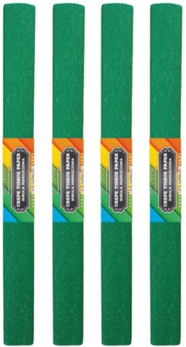 Bibuła marszczona 24 zielona ciemna (10szt)